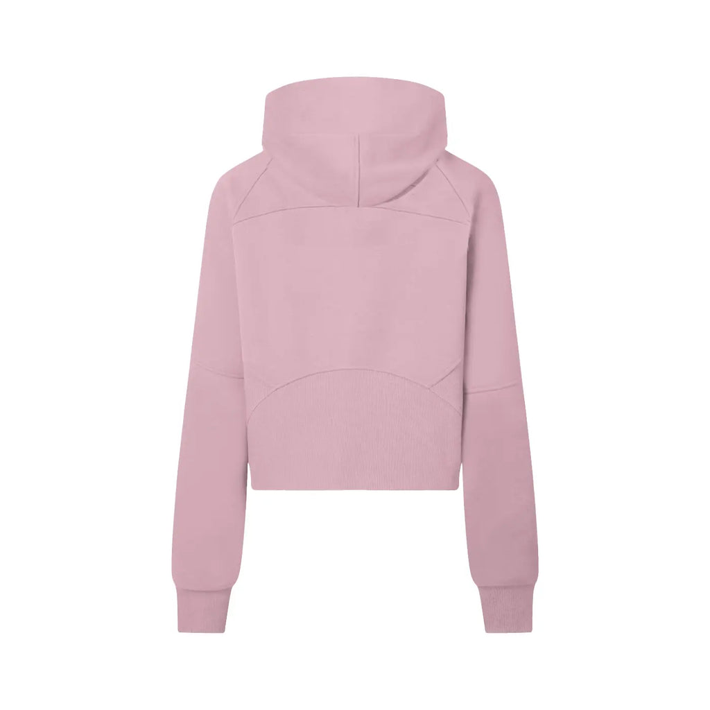 Hoodie court à demi-fermeture éclair