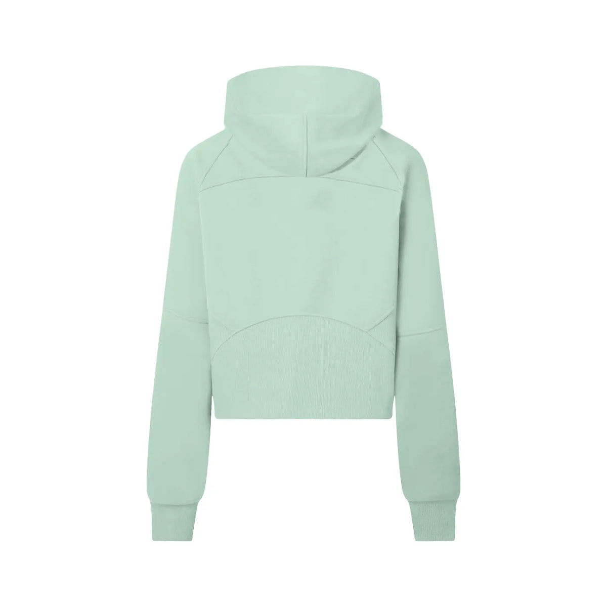 Hoodie court à demi-fermeture éclair