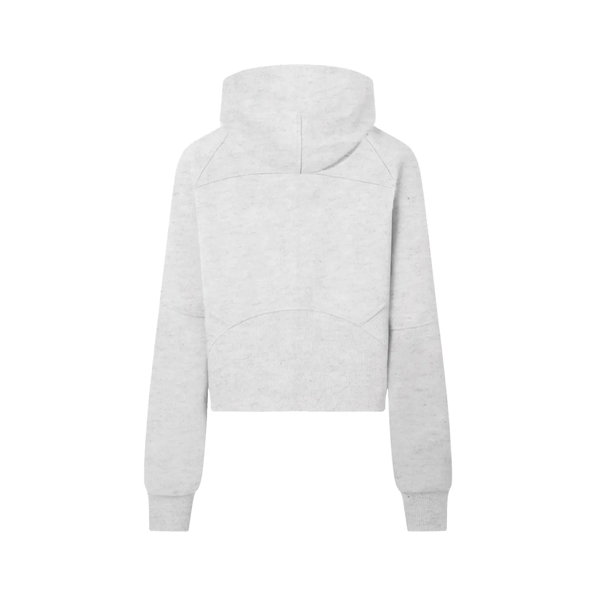 Hoodie court à demi-fermeture éclair