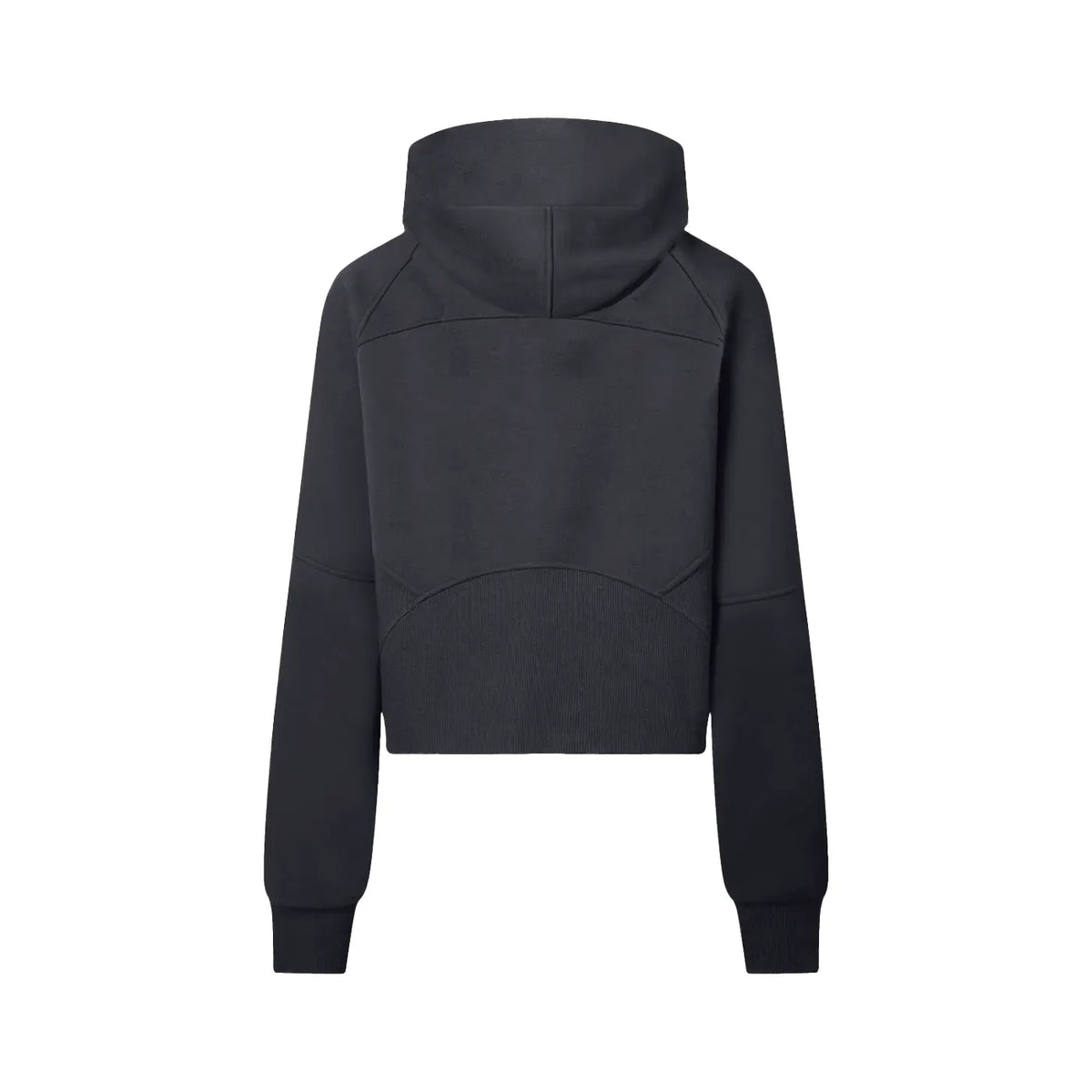 Hoodie court à demi-fermeture éclair